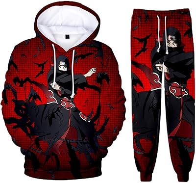 Naruto 3d print sweats à capuche unisexe + pantalons de survêtement uchiha itachi costumes hommes femmes anime sweats à capuche survêtements. La boutique en ligne DIAYTAR COTE D'IVOIRE est la référence en Côte d'Ivoire pour les achats en ligne. Elle propose une grande variété de produits à des prix compétitifs, avec des promotions régulières pour aider les clients à économiser de l'argent. Avec sa large sélection de produits et son service client de qualité, DIAYTAR COTE D'IVOIRE est la destination idéale pour les consommateurs qui cherchent à faire des achats en ligne de manière pratique et sécurisée.