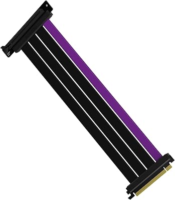 Cooler master pcie 4.0 x 16-300 mm, compatible pcie 4.0, câble blindé emi