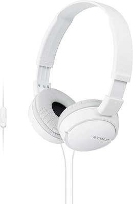 Sony mdr zx110ap casque supra-auriculaire sans fil avec câble anti-enchevêtrement prise