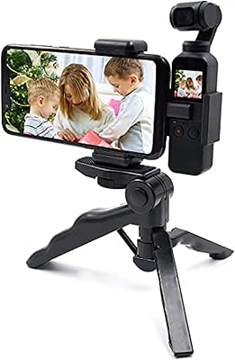 Kit de support mobile osmo pocket 2 avec vis 1/4" et trépied compatible avec dji osmo pocket 2/osmo pocket. DIAYTAR COTE D'IVOIRE, la référence pour les achats en ligne en Côte d'Ivoire, propose une gamme de produits très variée. La boutique en ligne généraliste offre une expérience de navigation intuitive et conviviale, permettant aux clients de trouver facilement ce qu'ils recherchent. La qualité et la fiabilité des produits sont les priorités de DIAYTAR COTE D'IVOIRE.