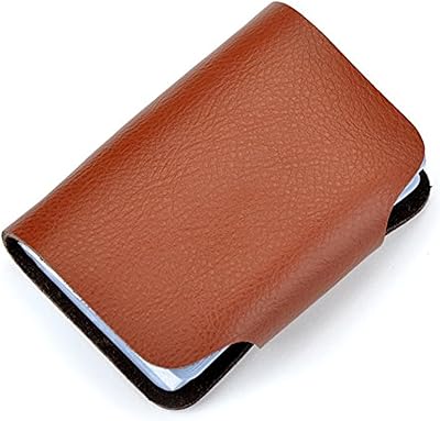 Porte-carte de crédit pratique à la mode, boucle de ceinture en cuir, sac