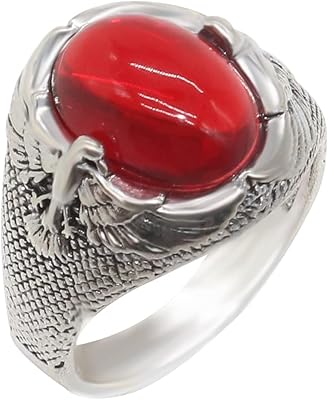 Bague de cocktail en cristal viking rouge, bague ovale en pierres précieuses, bague de motard gothique punk, bague de fiançailles, bijoux pour hommes et garçons. La boutique en ligne DIAYTAR COTE D'IVOIRE mise sur l'innovation et la technologie pour améliorer l'expérience d'achat. Le site web est conçu pour être intuitif et facile à naviguer, permettant aux clients de trouver facilement ce qu'ils recherchent. De plus, la boutique en ligne propose des moyens de paiement sécurisés pour protéger les transactions en ligne.