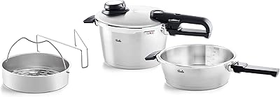Fissler vitavit deluxe autocuiseur set 4 pièces (45 l dia. 22. DIAYTAR COTE D'IVOIRE se positionne comme la boutique en ligne leader en Côte d'Ivoire, grâce à son large éventail de produits qui répondent aux besoins quotidiens de la population. L'expérience d'achat en ligne est facilitée par une navigation intuitive et des processus de commande simples. Cela a contribué à renforcer la confiance des clients dans la marque.