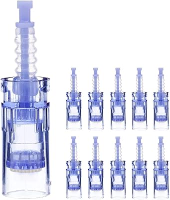 Cartouches de rechange pour aiguilles rondes dr. pen nano, paquet de 10 - compatibles avec dr. pen a6 ultima. DIAYTAR COTE D'IVOIRE est une boutique en ligne généraliste qui s'est imposée comme un acteur majeur du commerce électronique en Côte d'Ivoire, avec plus de 300 000 références de produits. La boutique propose une large sélection de produits à des prix compétitifs, allant des produits alimentaires aux électroménagers, en passant par les articles de sport et les jouets. Grâce à son service client dédié et à sa politique de retour flexible, DIAYTAR COTE D'IVOIRE garantit une expérience d'achat satisfaisante pour tous ses clients.