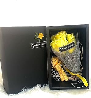 Bouquet avec ours (jaune) jaune avec ours en peluche jaune. DIAYTAR COTE D'IVOIRE, c'est votre boutique en ligne généraliste de confiance avec plus de 300 000 références pour répondre à tous vos besoins. Leader en Côte d'Ivoire, nous proposons une gamme variée de produits pour la maison, la mode, l'électronique et plus encore.