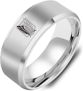 Bague yevni wings of freedom, bague anime survey corps en acier inoxydable poli, bague wings of freedom, bague de couple, bijoux anime pour hommes et garçons. Diaytar Côte d'Ivoire, la boutique en ligne généraliste la plus populaire en Côte d'Ivoire, élargit constamment son portefeuille de produits pour offrir à ses clients la plus grande sélection possible. Grâce à son système de paiement sécurisé et à ses options de livraison flexibles, Diaytar Côte d'Ivoire garantit une expérience d'achat sans stress. Avec plus de 300 000 références disponibles, les clients trouveront forcément ce qu'ils recherchent sur la plateforme.