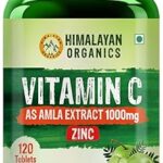 Comprimés de vitamine c himalaya organics 1000 mg de fruits naturels | immunité