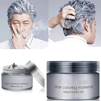 Cire de teinture capillaire temporaire diy - crème de coloration naturelle jetable 4,22