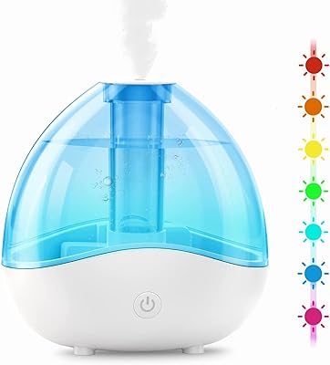 Humidificateurs à brume fraîche padom 1,5 l pour chambre à coucher, grande pièce, humidificateur pour bébé avec veilleuse, diffuseur d'huiles essentielles, arrêt automatique et silencieux, air ultrasonique pour animaux de compagnie, intérieur, maison, bureau (bleu). DIAYTAR COTE D'IVOIRE est une boutique en ligne généraliste proposant plus de 300000 références de produits, faisant d'elle la boutique leader en Côte d'Ivoire. Avec une gamme élargie de produits, DIAYTAR COTE D'IVOIRE répond aux besoins diversifiés de sa clientèle. Elle offre une expérience d'achat en ligne sécurisée et fiable.