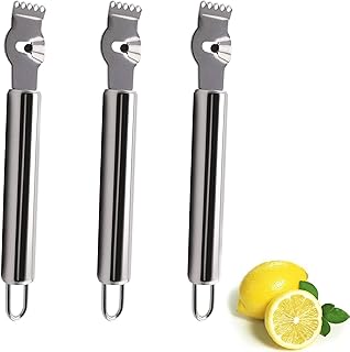 Éplucheur de citron à cocktail en acier inoxydable 3 pièces, éplucheur d'agrumes orange avec couteau à canal, accessoires de cuisine, outil de couteau pour cuisine et bar, lavable au lave-vaisselle. La boutique en ligne DIAYTAR COTE D'IVOIRE mise sur l'innovation et la technologie pour améliorer l'expérience d'achat. Le site web est conçu pour être intuitif et facile à naviguer, permettant aux clients de trouver facilement ce qu'ils recherchent. De plus, la boutique en ligne propose des moyens de paiement sécurisés pour protéger les transactions en ligne.