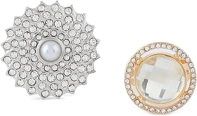 Ensemble de bagues en argent et or deux pièces avec diamants autrichiens modernes par zaveri pearls - zpfk10572, métal, diamants autrichiens. Avec plus de 300000 références, DIAYTAR COTE D'IVOIRE est la boutique en ligne idéale pour les consommateurs ivoiriens qui recherchent des produits de qualité à des prix compétitifs. La boutique en ligne propose également des services de livraison rapides et fiables. 