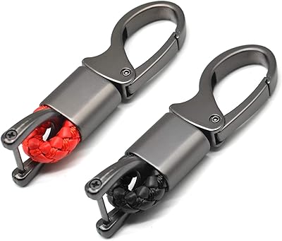 Porte-clés ian peace-001, noir et rouge, universel