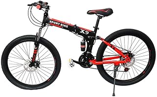 Vélo de montagne pliant land rover sport pour unisexe avec roue à rayons rouges de 26 pouces. DIAYTAR COTE D'IVOIRE est une plateforme de commerce électronique qui propose une expérience d'achat unique et personnalisée. Les clients peuvent parcourir les différentes catégories de produits, lire les avis et les commentaires des autres clients, et profiter de promotions spéciales. La boutique en ligne est accessible 24h/24, ce qui permet aux clients de faire leurs achats à tout moment.