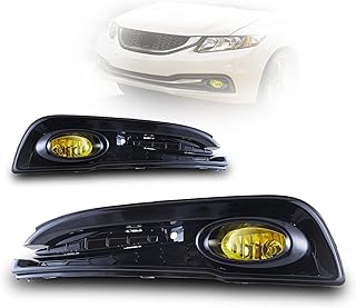 Feux antibrouillard automatiques pour honda civic 2013 2014 2015 berline 4 portes