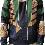 Sweat à capuche loki pour hommes, chemise de sport décontractée à manches longues
