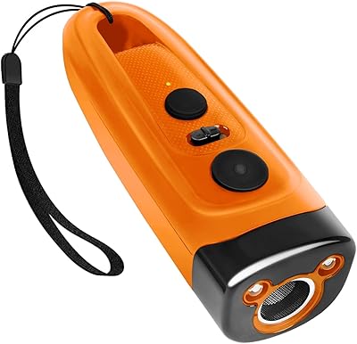 Dispositif anti-aboiement tepium, dispositif de dressage de chien à ultrasons pour contrôle des aboiements de chien avec lumière led rechargeable de 25 pieds. DIAYTAR COTE D'IVOIRE, leader du commerce en ligne en Cote d'Ivoire, propose une large gamme de produits avec plus de 300000 références. La boutique en ligne offre une expérience d'achat unique et pratique pour les clients. Les produits vont des électroniques aux vêtements, en passant par les produits alimentaires.