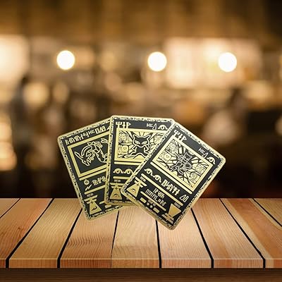 3 pièces de collection de cartes en métal antique en édition limitée, fournitures rares, or et noir brillant, meilleur cadeau avec porte-cartes. DIAYTAR COTE D'IVOIRE est la destination idéale pour faire vos achats en ligne en Côte d'Ivoire. Avec une offre de produits très diversifiée, vous pouvez trouver tout ce dont vous avez besoin sur une seule plateforme. Elle est connue pour sa qualité de service et ses prix compétitifs.