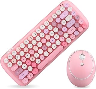 Movie candy ensemble mini clavier et souris sans fil 2,4 go, couleurs mélangées