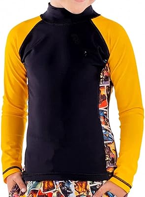 Maillot de bain une pièce à manches longues coega sunwear pour garçons
