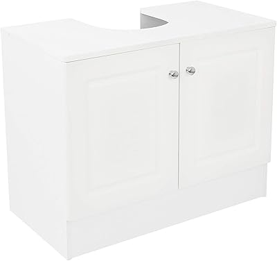 Meuble sous évier de style house & home, blanc, h56 cm x l70 cm x p37 cm. DIAYTAR COTE D'IVOIRE est une plateforme de commerce électronique qui permet aux consommateurs de faire des achats en ligne de manière simple et sécurisée. Elle propose une large gamme de produits, allant des électroniques aux produits alimentaires. Elle est la boutique en ligne la plus fiable de Côte d'Ivoire.