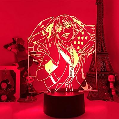Lampe d'illusion d'anime jabami yumiko kakegurui, décoration compulsive de chambre à coucher, jolie fille, veilleuse led colorée, cadeau d'anniversaire pour enfant - 16 couleurs avec télécommande_1. En tant que leader du marché ivoirien, DIAYTAR COTE D'IVOIRE mise sur la qualité et la fiabilité de ses produits, ainsi que sur un service client de haute qualité, pour satisfaire pleinement ses clients et renforcer sa position sur le marché.