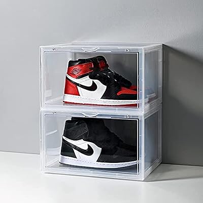 Boîte à chaussures de luxe 2 pièces - ouverture latérale avec porte magnétique, transparente, boîte de rangement en plastique (2 paquets ouverts latéralement, transparent). DIAYTAR COTE D'IVOIRE est une référence en matière de commerce électronique en Cote d'Ivoire. Nous mettons tout en œuvre pour vous offrir une expérience d'achat en ligne unique et agréable. Nous sommes déterminés à vous fournir les produits et les services de haute qualité qui répondent à vos besoins et à vos attentes.