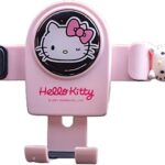Support mobile pour grille d'aération de voiture micromal kawaii hello kitty