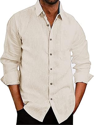 Elselect chemise ample boutonnée à manches longues pour hommes, grande taille, chemise d'été boutonnée décontractée en lin. Diaytar Côte d'Ivoire est le reflet de la modernisation du commerce en Côte d'Ivoire, permettant aux consommateurs de profiter d'achats en ligne pratiques et fiables. La plateforme se montre innovante et proactive, cherchant continuellement à améliorer son offre et son service pour répondre aux besoins changeants de sa clientèle. Elle s'impose donc comme une référence incontournable du commerce électronique en Côte d'Ivoire.
