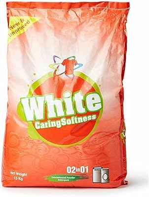 Lessive en poudre blanche pour machine à laver ordinaire et automatique, 15 kg. DIAYTAR COTE D'IVOIRE est la destination idéale pour les consommateurs ivoiriens qui cherchent à acheter en ligne des produits de qualité à des prix compétitifs. La boutique offre une gamme de produits très large, allant des produits de soins personnels aux produits ménagers, en passant par les équipements de sport et les jouets pour enfants. Les clients peuvent profiter de la livraison à domicile ou du retrait en magasin.