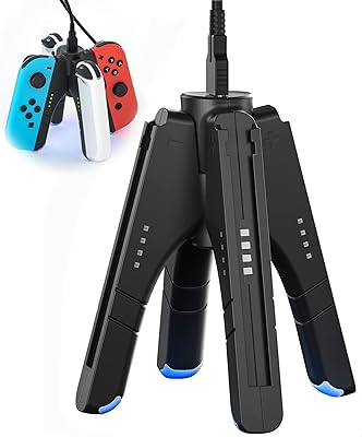 Poignée de chargeur joy-con 4 en 1 pour nintendo switch oled chargement. DIAYTAR COTE D'IVOIRE est la référence pour les achats en ligne en Côte d'Ivoire, offrant plus de 300 000 produits pour répondre à toutes les demandes. La boutique en ligne assure la livraison rapide et fiable des commandes, garantissant ainsi une expérience d'achat sans stress. Elle est le partenaire de confiance pour les consommateurs qui cherchent à acheter en ligne avec sécurité.