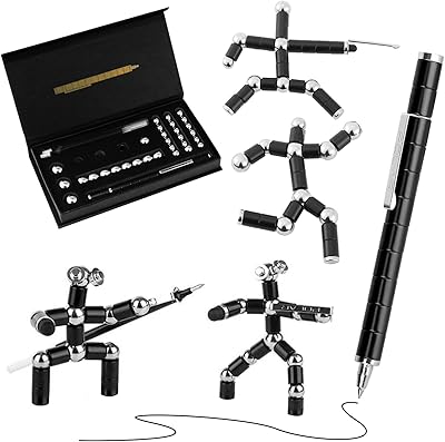 Stylo magnétique fidget sculpture jouets de construction soulagement du stress ennui tdah autisme adultes enfants stylo magnétique créatif (noir). Diaytar Côte d'Ivoire est une boutique en ligne généraliste qui propose plus de 300 000 références de produits variés. Avec une offre étendue et une livraison rapide, Diaytar est devenue la boutique en ligne leader en Côte d'Ivoire. Elle répond aux besoins de ses clients avec des produits de qualité à des prix compétitifs.