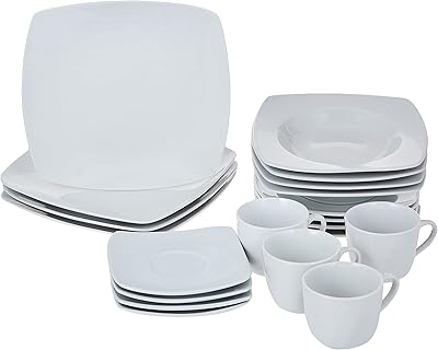 Service de table carré symphony procylene 20 pièces