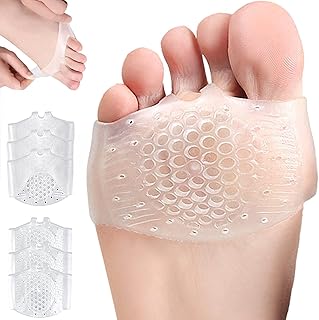 Coussinets métatarsiens pour femmes et hommes, 3 paires, coussinets en gel de silicone