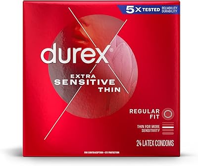 Préservatifs durex extra sensibles en latex naturel, 24 unités - ultra doux et ultra lubrifiés, coupe régulière, certifiés fsa hsa. DIAYTAR COTE D'IVOIRE est plus qu'une simple boutique en ligne ; c'est un partenaire pour vos achats quotidiens. Avec une collection étendue de produits de haute qualité, nous sommes là pour vous aider à trouver exactement ce dont vous avez besoin. Notre but est de vous offrir une expérience de shopping en ligne incomparable.