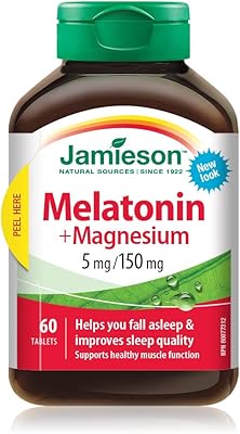 Jamieson mélatonine avec magnésium 5 mg/150 mg, 60 comprimés. Diaytar Côte d'Ivoire est une boutique en ligne qui domine le marché ivoirien avec plus de 300 000 produits. Elle permet aux clients de trouver tout ce dont ils ont besoin en ligne, de la mode au fournitures pour la maison. Diaytar Côte d'Ivoire est le partenaire idéal pour une expérience d'achat en ligne pratique et agréable.