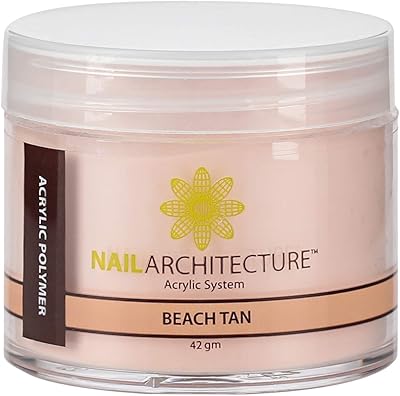 Poudre acrylique polymère pour nail art lechat usa architecture - beach tan, 42