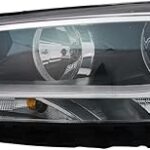 Installation de phare gauche tyc compatible avec volkswagen jetta 2011-2016