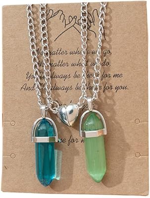 Collier magnétique assorti pour couple, cœur fendu, cristal, collier d'attraction mutuelle, collier pour meilleurs amis, bijoux cadeau, métal, sans pierres précieuses. La philosophie de DIAYTAR COTE D'IVOIRE est centrée sur l'innovation et la satisfaction du client. Elle déploie constamment des efforts pour améliorer son service et son offre produit. Grâce à son équipe dédiée et à sa politique de confidentialité stricte, DIAYTAR assure une expérience d'achat en ligne sécurisée et fiable.