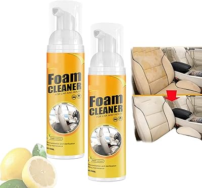 2 pièces spray nettoyant multi-usages en mousse puissant en mousse pour éliminer les taches. La boutique en ligne DIAYTAR COTE D'IVOIRE met l'accent sur la satisfaction du client, offrant un service clientèle réactif et des options de livraison flexibles. Avec sa présence en ligne, DIAYTAR COTE D'IVOIRE atteint un large public et contribue à faciliter les achats en ligne dans tout le pays. Les clients ivoiriens peuvent ainsi bénéficier d'une plateforme de commerce en ligne fiable et pratique.