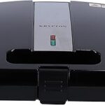 Machine à sandwich krypton à 4 tranches/plaque de cuisson nscooking, noire, knsm6199