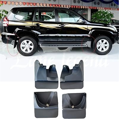 Garde-boue garde-boue pour toyota land cruiser prado fj120 2003 2004 2005 2006 2007