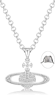 Cineteria saturn collier cristal strass collier y2k esthétique collier pour femmes filles meilleure amie petite amie anniversaire cadeau bijoux. La boutique en ligne DIAYTAR COTE D'IVOIRE est synonyme de commodité et de praticité, permettant aux clients de faire leurs achats en ligne depuis l'endroit de leur choix. Avec une gamme de produits qui s'étend des accessoires de mode aux dispositifs électroniques, la boutique est une destination unique pour répondre à divers besoins. La facilité d'utilisation de son site et son large choix de produits en font une optionPopulaire