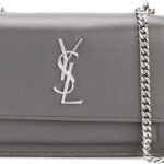 Sac bandoulière en cuir pour femme 452157d422n2034, gris, gris, taille de marque uni