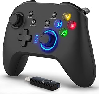 Contrôleur de jeu sans fil forty4 contrôleur avec joystick à double vibration pour pc. DIAYTAR COTE D'IVOIRE est le destinataire incontournable pour les habitants de Côte d'Ivoire qui recherchent des produits de qualité à des prix compétitifs. La boutique en ligne offre une expérience d'achat personnalisée et sécurisée, permettant aux clients de faire leurs achats en toute confiance. Avec des promotions régulières, les clients peuvent profiter de réductions exclusives sur une variété de produits.