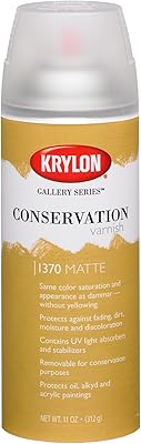 Krylon k01370000 pulvérisateur de vernis à ongles de sécurité pour voiture, mat, 325