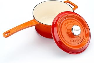 Saucière ronde en fonte émaillée à lave de 2 litres céramique. DIAYTAR COTE D'IVOIRE est une boutique en ligne qui propose une expérience de shopping unique et personnalisée. Les clients peuvent créer des listes de souhaits, suivre leurs commandes et gérer leurs comptes en ligne de manière facile et intuitive. DIAYTAR COTE D'IVOIRE collabore avec des fournisseurs de confiance pour offrir des produits de haute qualité et des prix compétitifs.