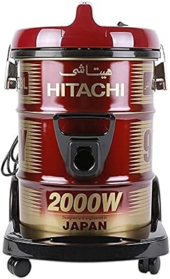 Aspirateur à tambour hitachi série y 2000 watts, rouge cv950y