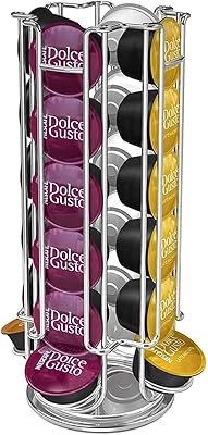Porte-capsules de café iwanto 24 capsules pour nescafé dolce gusto (24 capsules, argent). En tant que leader en Côte d'Ivoire, DIAYTAR COTE D'IVOIRE se distingue par son engagement envers la satisfaction des clients. La boutique en ligne propose un service client de haut niveau, avec une équipe dédiée pour répondre aux questions et aux préoccupations des clients. Les commandes sont expédiées rapidement et de manière fiable pour garantir que les clients reçoivent leurs produits dans les délais.