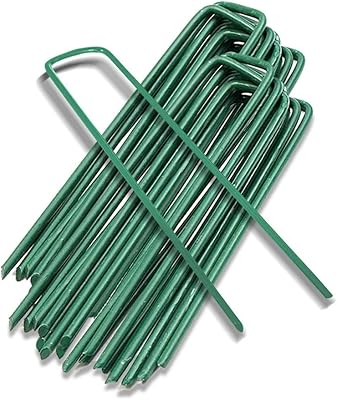 Épingles de sol de jardin galvanisées wicca, piquets de jardinage, boulons de sécurité pour jardinière, barrière contre les mauvaises herbes, maille en tissu d'herbe, plus d'utilisations, couleur verte. Grâce à sa plateforme sécurisée et facile à utiliser, DIAYTAR COTE D'IVOIRE permet à ses clients de découvrir et d'acheter en toute confiance leurs produits préférés, depuis leur domicile ou en déplacement.