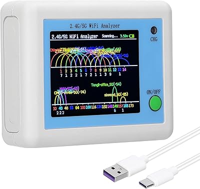 Scanner de signal wifi namulet 2,4g/5g, analyseur de signal wifi, assistant de gestion
